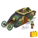 COBI 2993 - Mark I (Férfi) No. C.19 Harckocsi építőjáték – 100% kompatibilis minden más kedvelt márkával COBI 2993 - Mark I (Férfi) No. C.19 Harckocsi építőjáték – 100% kompatibilis minden más kedvelt márkával