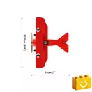 COBI 2996 - Fokker Dr.I "Vörös Báró" Vadászrepülőgép építőjáték – 100% kompatibilis minden más kedvelt márkával COBI 2996 - Fokker Dr.I "Vörös Báró" Vadászrepülőgép építőjáték – 100% kompatibilis minden más kedvelt márkával