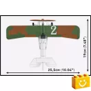 COBI 2997 - Nieuport 17 C.1 - első világháborús vadászrepülő - 100% kompatibilis minden más kedvelt márkával COBI 2997 - Nieuport 17 C.1 - első világháborús vadászrepülő - 100% kompatibilis minden más kedvelt márkával