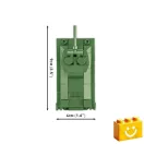 COBI 3088 – T-34/76 – szovjet közepes harckocsi építőjáték – 100% kompatibilis minden más kedvelt márkával COBI 3088 – T-34/76 – szovjet közepes harckocsi építőjáték – 100% kompatibilis minden más kedvelt márkával