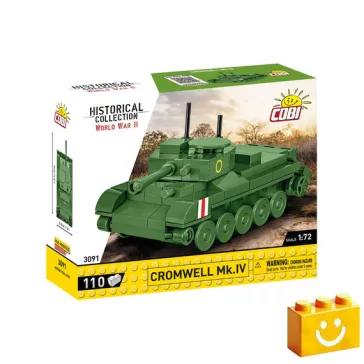   COBI 3091 – Cromwell Mk.IV – brit közepes harckocsi építőjáték – 100% kompatibilis minden más kedvelt márkával