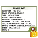 COBI 3093 – SOMUA S-35 – francia közepes harckocsi építőjáték – 100% kompatibilis minden más kedvelt márkával COBI 3093 – SOMUA S-35 – francia közepes harckocsi építőjáték – 100% kompatibilis minden más kedvelt márkával