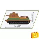COBI 3093 – SOMUA S-35 – francia közepes harckocsi építőjáték – 100% kompatibilis minden más kedvelt márkával COBI 3093 – SOMUA S-35 – francia közepes harckocsi építőjáték – 100% kompatibilis minden más kedvelt márkával