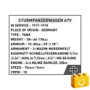 COBI 3094 – Sturmpanzerwagen A7V – német nehéz harckocsi építőjáték – 100% kompatibilis minden más kedvelt márkával COBI 3094 – Sturmpanzerwagen A7V – német nehéz harckocsi építőjáték – 100% kompatibilis minden más kedvelt márkával