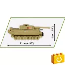 COBI 3095 – Tiger I 131 – német nehéz harckocsi építőjáték – 100% kompatibilis minden más kedvelt márkával