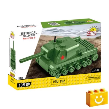   COBI 3096 – ISU-152 – szovjet önjáró löveg építőjáték – 100% kompatibilis minden más kedvelt márkával