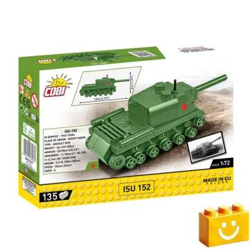   COBI 3096 – ISU-152 – szovjet önjáró löveg építőjáték – 100% kompatibilis minden más kedvelt márkával