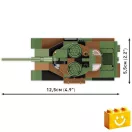 COBI 3105 – Leopard I – német közepes harckocsi építőjáték – 100% kompatibilis minden más kedvelt márkával