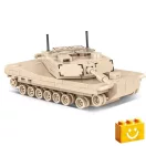 COBI 3106 – Abrams M1A2 – amerikai harckocsi építőjáték – 100% kompatibilis minden más kedvelt márkával