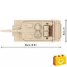 COBI 3106 – Abrams M1A2 – amerikai harckocsi építőjáték – 100% kompatibilis minden más kedvelt márkával