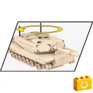 COBI 3106 – Abrams M1A2 – amerikai harckocsi építőjáték – 100% kompatibilis minden más kedvelt márkával