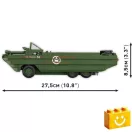 COBI 3110 – DUKW Amphibia – amerikai kétéltű szállítójármű építőjáték – 100% kompatibilis minden más kedvelt márkával COBI 3110 – DUKW Amphibia – amerikai kétéltű szállítójármű építőjáték – 100% kompatibilis minden más kedvelt márkával