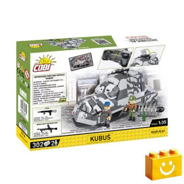   COBI 3114 – Kubuś – lengyel páncélozott jármű építőjáték – 100% kompatibilis minden más kedvelt márkával