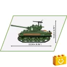 COBI 3118 – Sherman M4A2E8(76)W – amerikai közepes harckocsi építőjáték – 100% kompatibilis minden más kedvelt márkával COBI 3118 – Sherman M4A2E8(76)W – amerikai közepes harckocsi építőjáték – 100% kompatibilis minden más kedvelt márkával