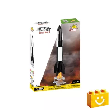   COBI 3121 – V2 Rakéta / Vergeltungswaffe-2 építőjáték – 100% kompatibilis minden más kedvelt márkával