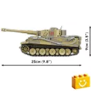 COBI 3123 – Panzer VI Tiger I No. 131 harckocsi építőjáték – 100% kompatibilis minden más kedvelt márkával COBI 3123 – Panzer VI Tiger I No. 131 harckocsi építőjáték – 100% kompatibilis minden más kedvelt márkával