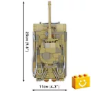 COBI 3123 – Panzer VI Tiger I No. 131 harckocsi építőjáték – 100% kompatibilis minden más kedvelt márkával COBI 3123 – Panzer VI Tiger I No. 131 harckocsi építőjáték – 100% kompatibilis minden más kedvelt márkával
