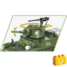 COBI 3129 – M3 Stuart – amerikai könnyű harckocsi építőjáték – 100% kompatibilis minden más kedvelt márkával