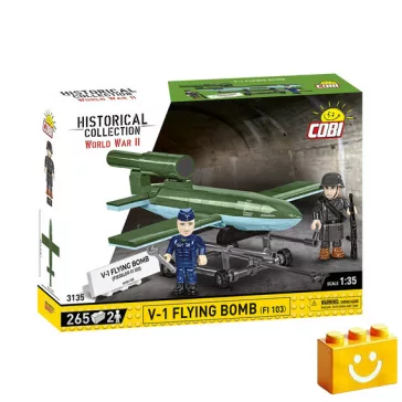   COBI 3135 - V-1 Flying Bomb (Fi 103) - német rakéta modell - 100% kompatibilis minden más kedvelt márkával