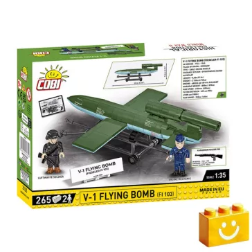   COBI 3135 - V-1 Flying Bomb (Fi 103) - német rakéta modell - 100% kompatibilis minden más kedvelt márkával