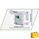 COBI 3136 - Regelbau 667 német bunker - második világháborús erődítmény - 100% kompatibilis minden más kedvelt márkával