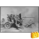 COBI 3140 - 8,8 cm Flak 18 löveg vontatókocsival - német légvédelmi ágyú készlet - 100% kompatibilis minden más kedvelt márkával COBI 3140 - 8,8 cm Flak 18 löveg vontatókocsival - német légvédelmi ágyú készlet - 100% kompatibilis minden más kedvelt márkával