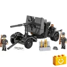 COBI 3140 - 8,8 cm Flak 18 löveg vontatókocsival - német légvédelmi ágyú készlet - 100% kompatibilis minden más kedvelt márkával COBI 3140 - 8,8 cm Flak 18 löveg vontatókocsival - német légvédelmi ágyú készlet - 100% kompatibilis minden más kedvelt márkával