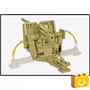 COBI 3143 - Sd.Kfz. 8 és 8,8 cm Flak 36 (DAK) - német féllánctalpas vontató és légvédelmi ágyú készlet - 100% kompatibilis minden más kedvelt márkával COBI 3143 - Sd.Kfz. 8 és 8,8 cm Flak 36 (DAK) - német féllánctalpas vontató és légvédelmi ágyú készlet - 100% kompatibilis minden más kedvelt márkával
