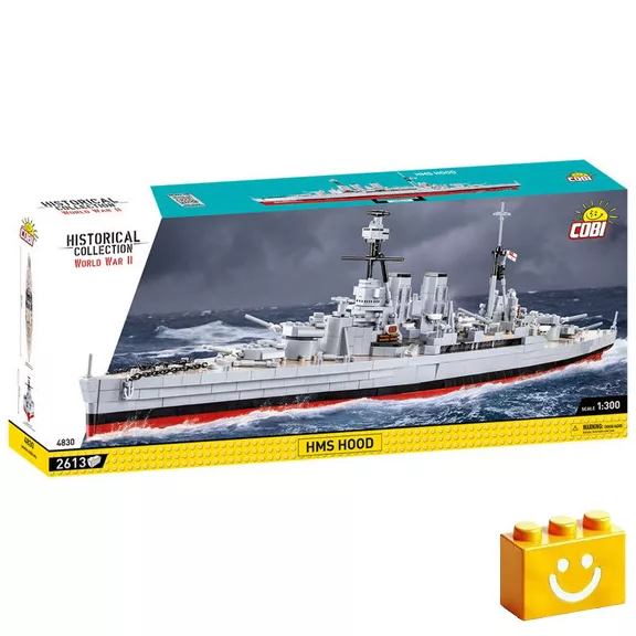 COBI 4830 – HMS Hood – brit csatacirkáló építőjáték – 100% kompatibilis minden más kedvelt márkával COBI 4830 – HMS Hood – brit csatacirkáló építőjáték – 100% kompatibilis minden más kedvelt márkával