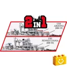 COBI 4842 – Pennsylvania-osztályú csatahajó (2 az 1-ben) – Executive Edition építőjáték – 100% kompatibilis minden más kedvelt márkával