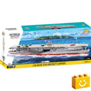   COBI 4851 – IJN Akagi – japán repülőgép-hordozó építőjáték – 100% kompatibilis minden más kedvelt márkával