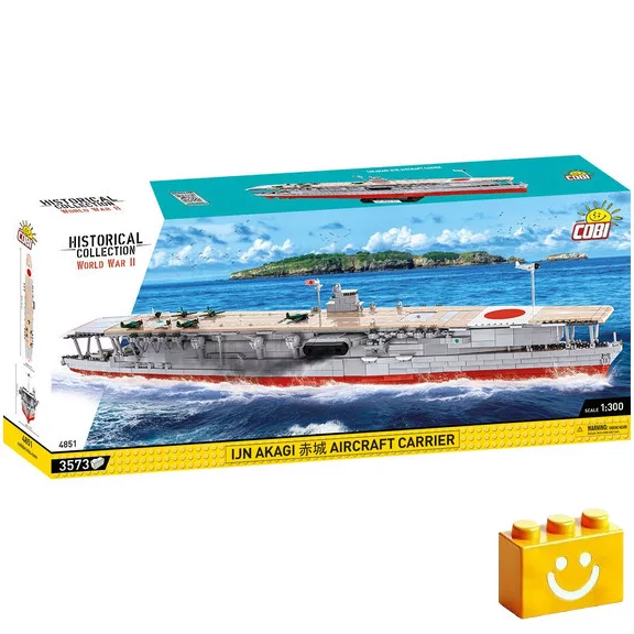 COBI 4851 – IJN Akagi – japán repülőgép-hordozó építőjáték – 100% kompatibilis minden más kedvelt márkával COBI 4851 – IJN Akagi – japán repülőgép-hordozó építőjáték – 100% kompatibilis minden más kedvelt márkával