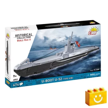   COBI 4852 -  U-Boot U-52 - 100% kompatibilis minden más kedvelt márkával