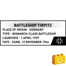 COBI 4853 -Tirpitz csatahajó - 100% kompatibilis minden más kedvelt márkával COBI 4853 -Tirpitz csatahajó - 100% kompatibilis minden más kedvelt márkával