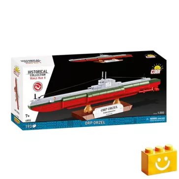   COBI 4855 - ORP Orzeł lengyel tengeralattjáró modell - 100% kompatibilis minden más kedvelt márkával