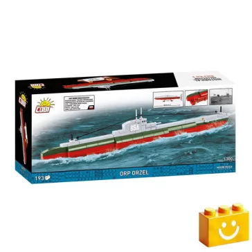   COBI 4855 - ORP Orzeł lengyel tengeralattjáró modell - 100% kompatibilis minden más kedvelt márkával