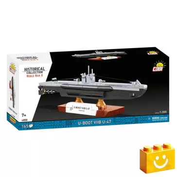   COBI 4858 - U-Boot VIIB U-47 tengeralattjáró - 100% kompatibilis minden más kedvelt márkával