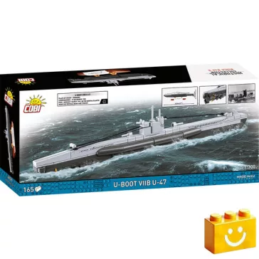   COBI 4858 - U-Boot VIIB U-47 tengeralattjáró - 100% kompatibilis minden más kedvelt márkával