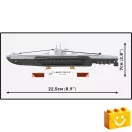 COBI 4858 - U-Boot VIIB U-47 tengeralattjáró - 100% kompatibilis minden más kedvelt márkával COBI 4858 - U-Boot VIIB U-47 tengeralattjáró - 100% kompatibilis minden más kedvelt márkával