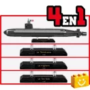 COBI 4859 - Sous-Marin Francia SNLE nukleáris tengeralattjáró - 100% kompatibilis minden más kedvelt márkával COBI 4859 - Sous-Marin Francia SNLE nukleáris tengeralattjáró - 100% kompatibilis minden más kedvelt márkával