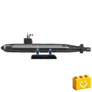 COBI 4859 - Sous-Marin Francia SNLE nukleáris tengeralattjáró - 100% kompatibilis minden más kedvelt márkával COBI 4859 - Sous-Marin Francia SNLE nukleáris tengeralattjáró - 100% kompatibilis minden más kedvelt márkával
