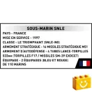 COBI 4859 - Sous-Marin Francia SNLE nukleáris tengeralattjáró - 100% kompatibilis minden más kedvelt márkával COBI 4859 - Sous-Marin Francia SNLE nukleáris tengeralattjáró - 100% kompatibilis minden más kedvelt márkával