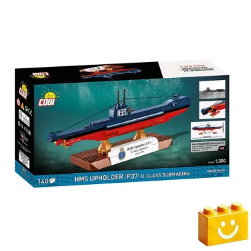   COBI 4862 - HMS Upholder (P37) U-class - brit haditengerészeti tengeralattjáró modell - 100% kompatibilis minden más kedvelt márkával