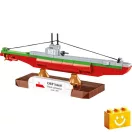 COBI 4863 - ORP Sokół U-class - lengyel tengeralattjáró modell - 100% kompatibilis minden más kedvelt márkával