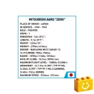 COBI 5729 - Mitsubishi A6M2 "Zero-Sen" - japán vadászrepülő - 100% kompatibilis minden más kedvelt márkával COBI 5729 - Mitsubishi A6M2 "Zero-Sen" - japán vadászrepülő - 100% kompatibilis minden más kedvelt márkával