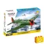 COBI 5737 – P-47 Thunderbolt – amerikai vadászrepülőgép építőjáték – 100% kompatibilis minden más kedvelt márkával