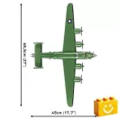 COBI 5739 – B-24D Liberator – amerikai nehézbombázó építőjáték – 100% kompatibilis minden más kedvelt márkával COBI 5739 – B-24D Liberator – amerikai nehézbombázó építőjáték – 100% kompatibilis minden más kedvelt márkával