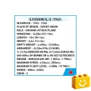 COBI 5745 – IL-2 (1943) – szovjet csatarepülőgép építőjáték – 100% kompatibilis minden más kedvelt márkával COBI 5745 – IL-2 (1943) – szovjet csatarepülőgép építőjáték – 100% kompatibilis minden más kedvelt márkával