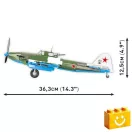 COBI 5745 – IL-2 (1943) – szovjet csatarepülőgép építőjáték – 100% kompatibilis minden más kedvelt márkával COBI 5745 – IL-2 (1943) – szovjet csatarepülőgép építőjáték – 100% kompatibilis minden más kedvelt márkával