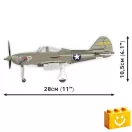 COBI 5746 – Bell P-39D Airacobra – amerikai vadászrepülőgép építőjáték – 100% kompatibilis minden más kedvelt márkával COBI 5746 – Bell P-39D Airacobra – amerikai vadászrepülőgép építőjáték – 100% kompatibilis minden más kedvelt márkával